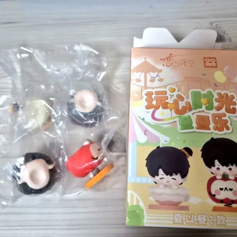 [BUNJANG] Love and Deepspace Hauju Stacking Figure 2-Set / 하우주 스태킹 피규어 2종 세트 러브앤딥스페이스 럽딥 판매