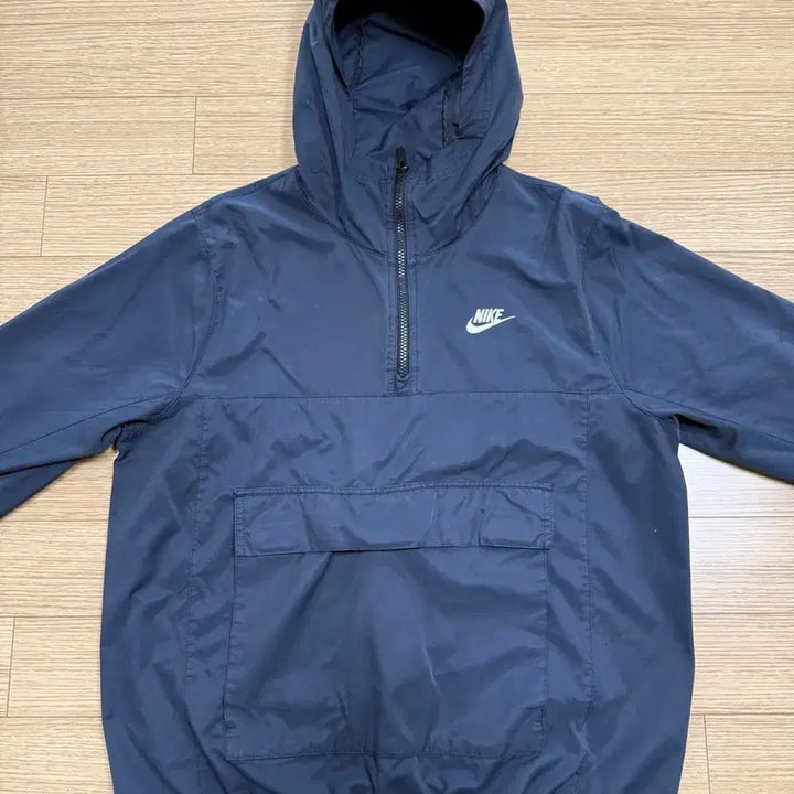 [BUNJANG] Nike Essential Woven Anorak Hoodie 90S / 나이키 에센셜 우븐 후디 아노락 90S