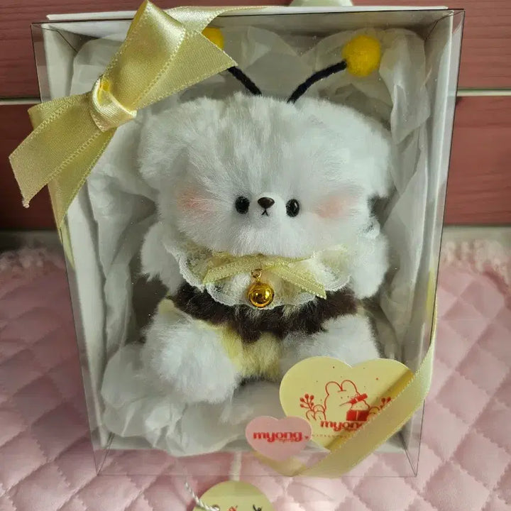 [BUNJANG] MyongMyong Workshop Handmade Knitted Honey Bee Doll / 묭묭공방 핸드메이드 뜨개 인형 꿀벌묭멍