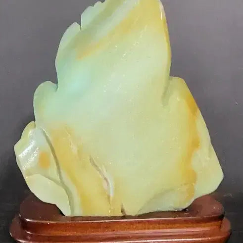 [BUNJANG] Yellow Jade Carved Artwork / 옥 조각작품