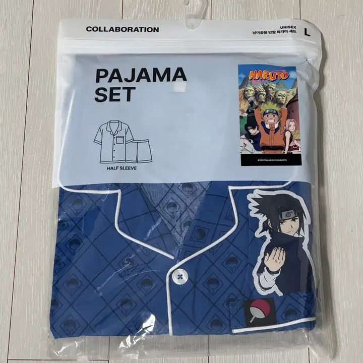 [BUNJANG] SPAO Naruto Pajama Set (Sasuke, L) / 판매) 스파오 나루토 파자마 세트 (사스케 L)