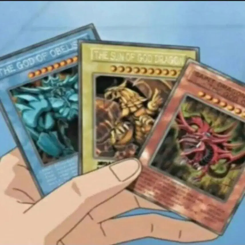 [BUNJANG] Yu-Gi-Oh! Egyptian Gods Original Design Orica Card Set / [배송비포함]유희왕 삼환신 원작 디자인 오리카 카드