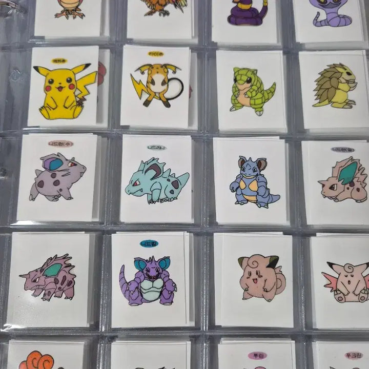 [BUNJANG] Pokemon Sticker Album (Gen 1) / 포켓몬스터 띠부씰 앨범