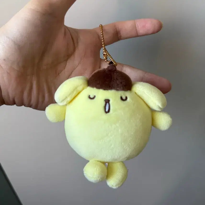 [BUNJANG] Sanrio Pompompurin Muneu Plush / 산리오 폼폼푸린 무뉴구루미 트레이딩