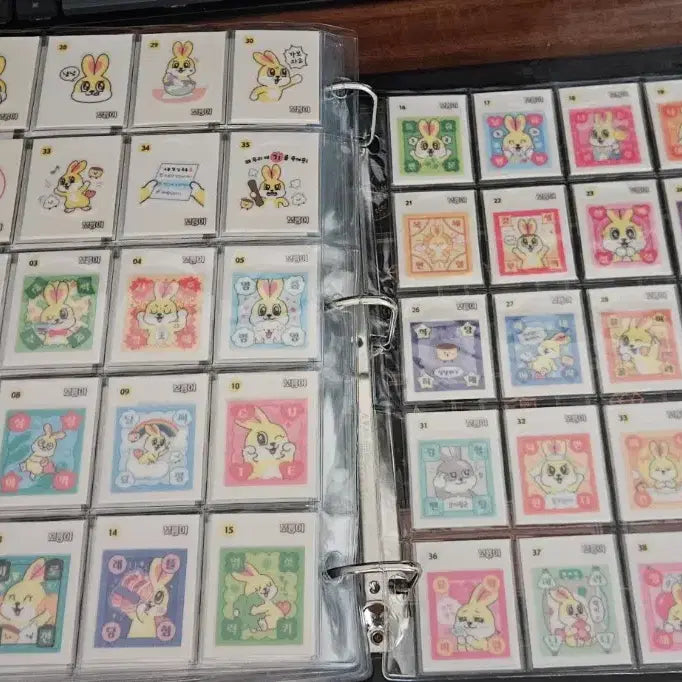 [BUNJANG] Boreumi 1st &amp; 2nd Edition Full Set Sticker Collection / 보름이 1탄 2탄 띠부 띠부띠부씰 전종 띠부씰
