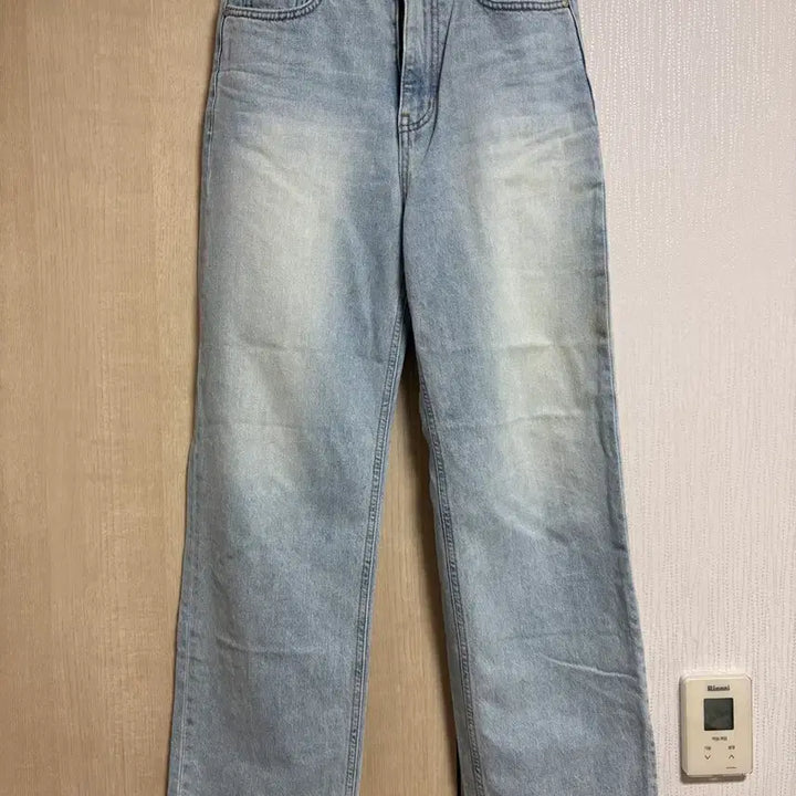 [BUNJANG] Blubric Wide Denim Pants Light Blue Size 1 / 블루브릭 와이드 데님 팬츠 1사이즈 연청