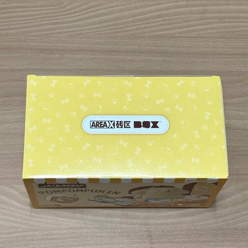 [BUNJANG] Area X Sanrio Pompompurin Bakery Block Figure (Sealed) / Area X 산리오 폼폼푸린 베이커리 카페 블럭 피규어 미개봉 새상품