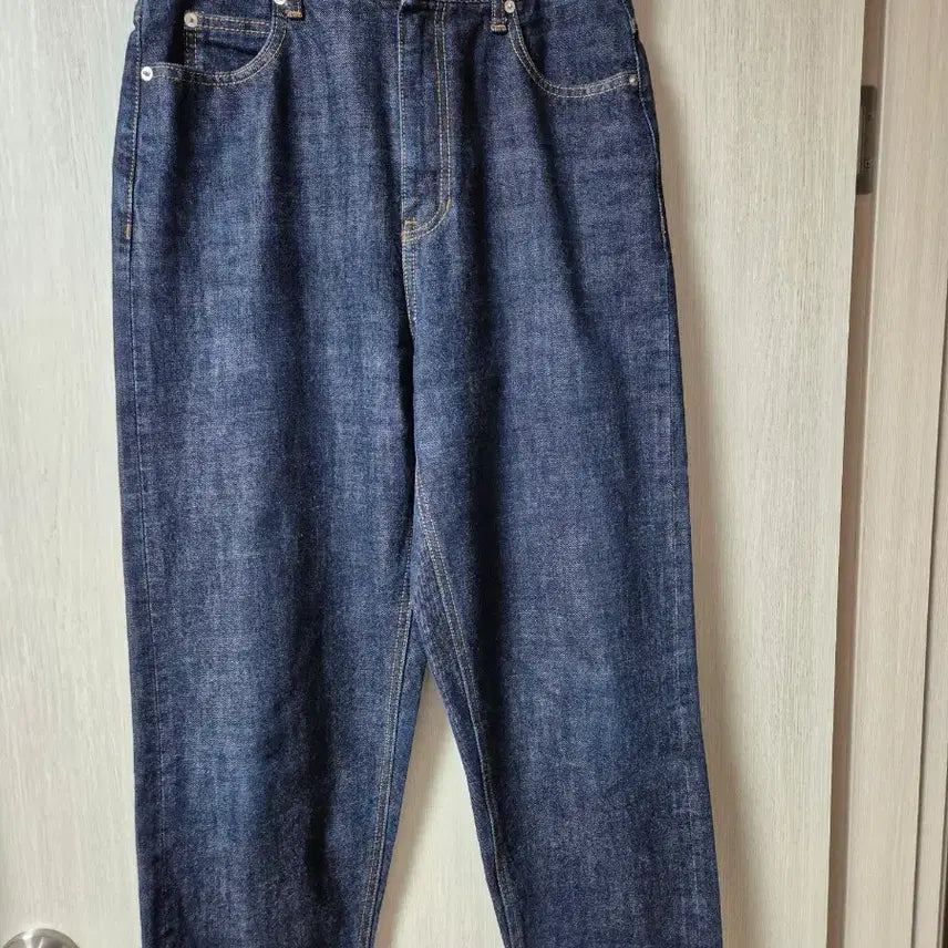 [BUNJANG] Moondal Jeans 3 Size Dark Blue / 문달 청바지 3 사이즈 진청 moondal