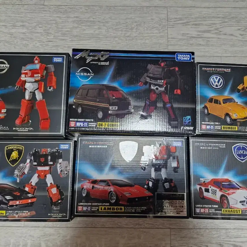 [BUNJANG] Transformers Masterpiece MP Ironhide, Alert, Sideswipe, Exhaust, Guard / 트랜스포머 마스터피스 MP 아이언하이드 사이드스와이프 휠잭