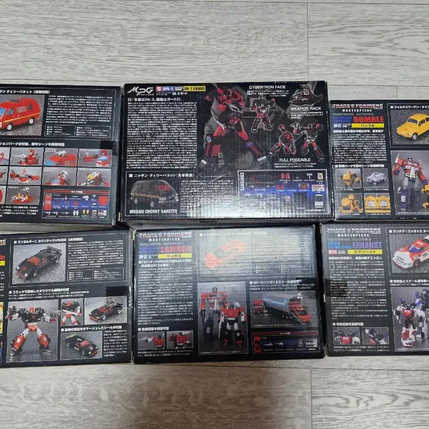 [BUNJANG] Transformers Masterpiece MP Ironhide, Alert, Sideswipe, Exhaust, Guard / 트랜스포머 마스터피스 MP 아이언하이드 사이드스와이프 휠잭