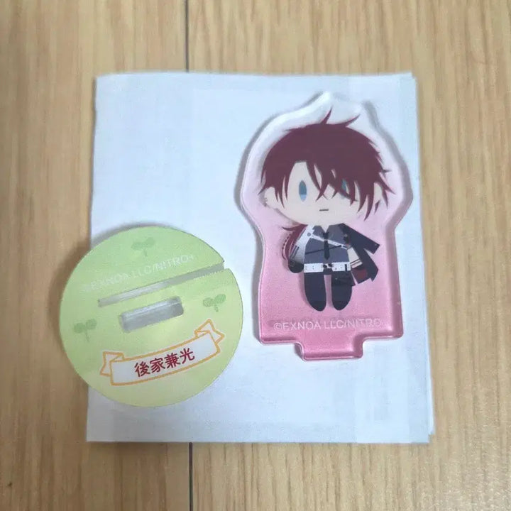 [BUNJANG] Touken Ranbu Koke Kanemitsu Omamori Style Acrylic Charm &amp; Chuasta Bundle (Sealed) / 택포) 도검난무 고케 카네미츠 오마모리풍 아크릴, 츄아스타 미개봉 일괄