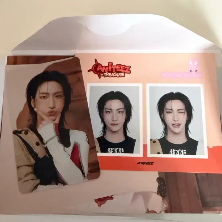 [BUNJANG] ATEEZ Seonghwa Photopackage Photocard Set / 애니티즈 트레저 성화 포토패키지 양도 (포카포함)