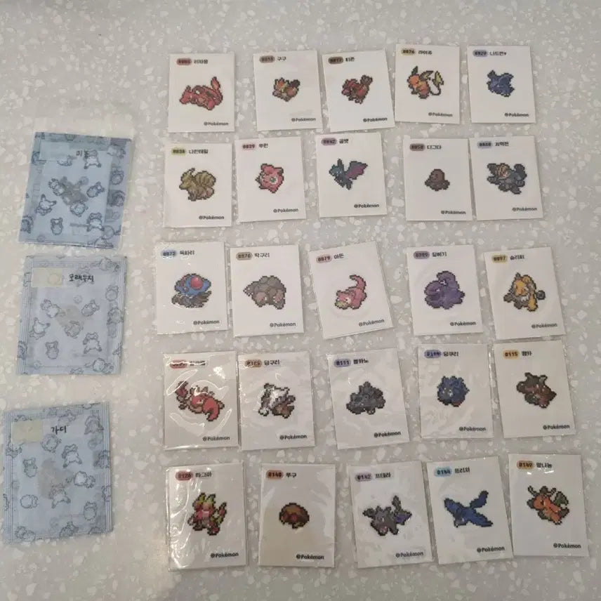 [BUNJANG] Pokemon Pixel Seal Trading / 포켓몬 픽셀씰 교환