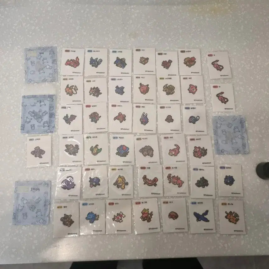 [BUNJANG] Pokemon Pixel Seal Trading / 포켓몬 픽셀씰 교환