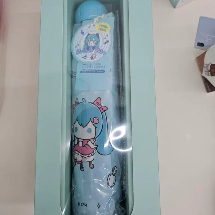 [BUNJANG] Hatsune Miku Foldable Sun Umbrella (Sealed) / (미개봉)하츠네 미쿠 접이식 양우산