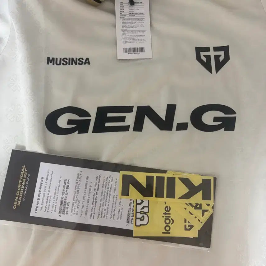 [BUNJANG] Gen.G 2026 Uniform XL Kiin Marked / 젠지 유니폼 2026 xl 기인 마킹지