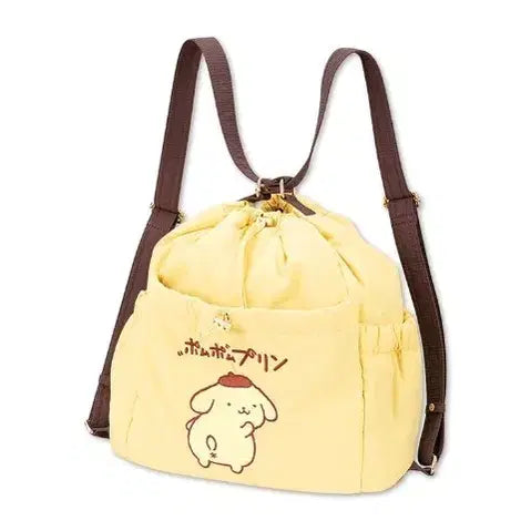 [BUNJANG] Sanrio Pompompurin 30th Anniversary Abeille Dot Bag &amp; 2-Way Bag Bundle Set / 산리오 폼폼푸린 30주년 아베일 도트백 2way 백 일괄