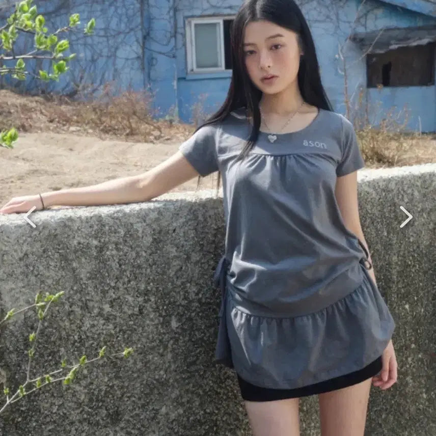 [BUNJANG] AZON Etti Frill Dress / 애즈온 에띠 프릴 드레스