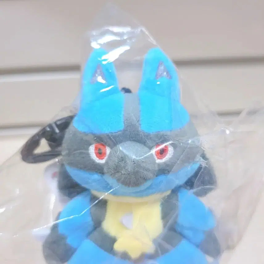 [BUNJANG] Pokemon Lucario Nagano Training Mascot Keychain / 포켓몬 포켓몬스터 루카리오 나가노 특훈중 마스코트 키링 양도 판매
