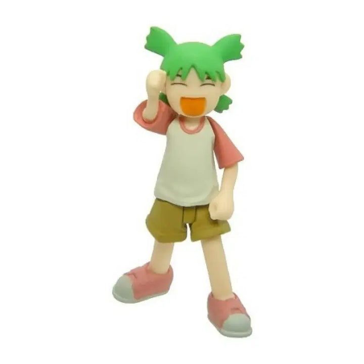 [BUNJANG] Yotsuba&amp;! Mini Action Figure - Dengeki Daioh Supplement Limited Edition / 고전피규어 전격대왕 부록 요츠바랑 미니 액션피규어