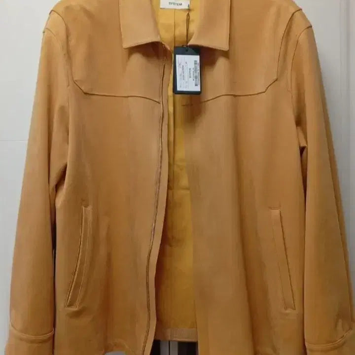 [BUNJANG] System Homme Suede Jacket Mustard Size 100 / 시스템옴므 스웨이드 자켓(새상품)
