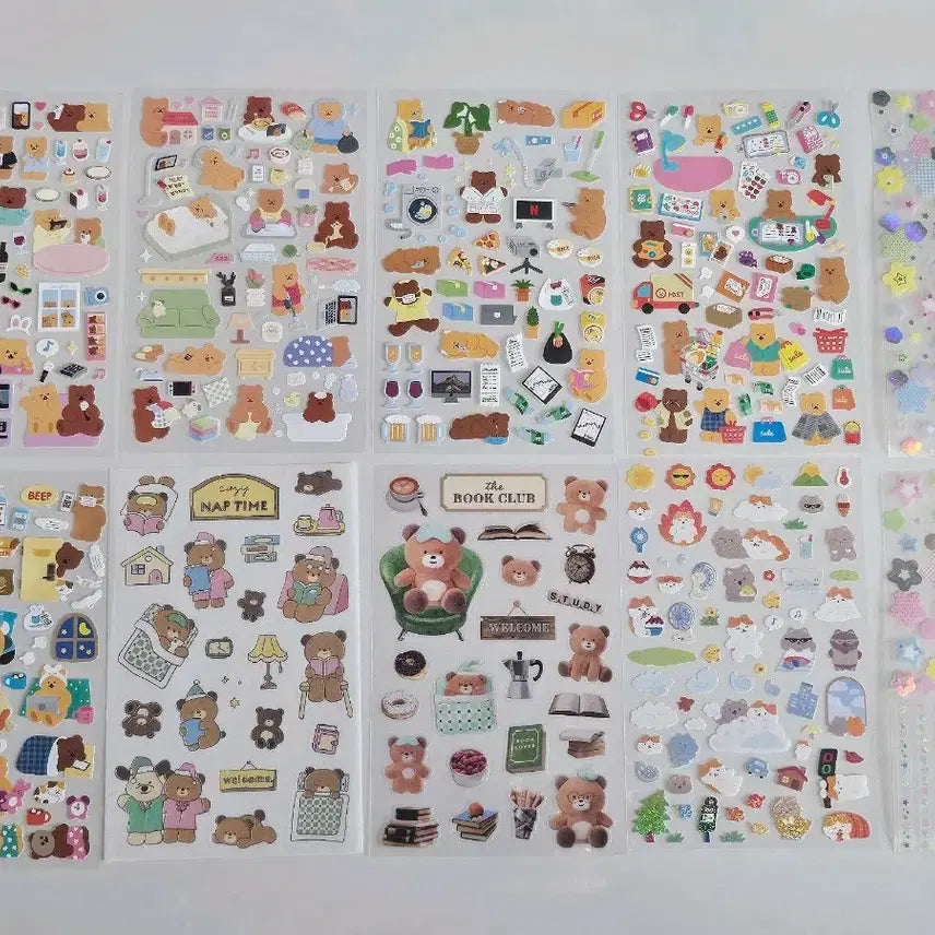 [SOLD OUT] 스티커* 다이소 스티커+키스컷 <01>