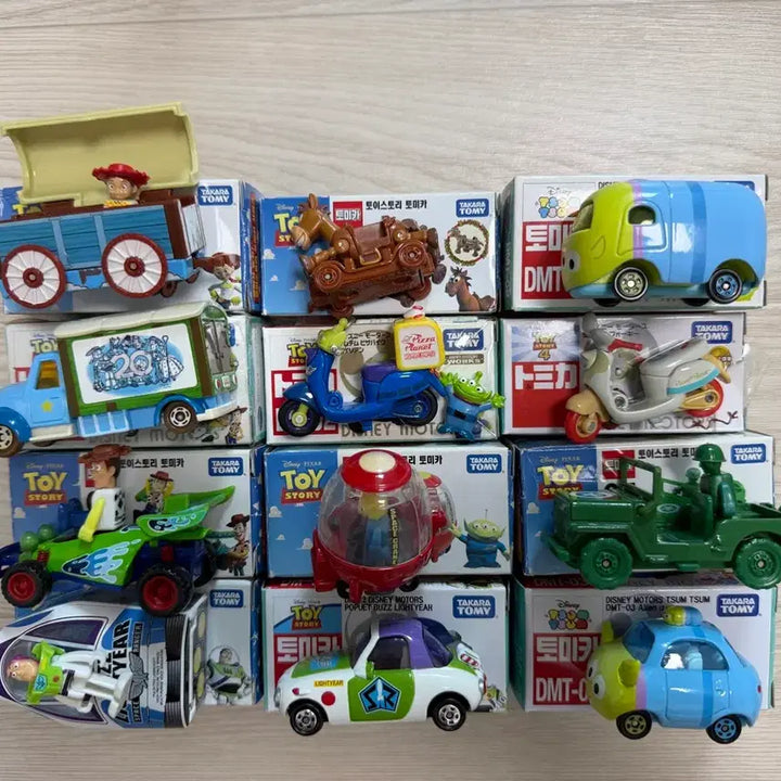 [BUNJANG] Disney Pixar Toy Story Tomica Bundle Set / 토이스토리 토미카 일괄 판매
