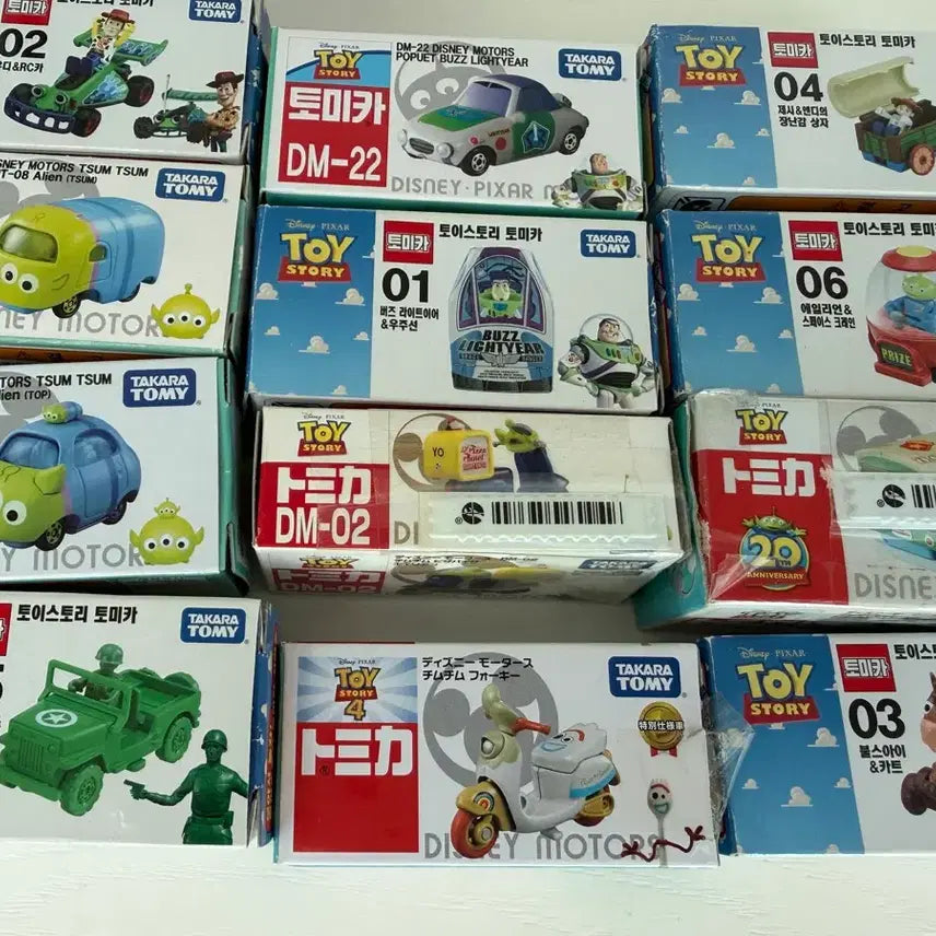 [BUNJANG] Disney Pixar Toy Story Tomica Bundle Set / 토이스토리 토미카 일괄 판매