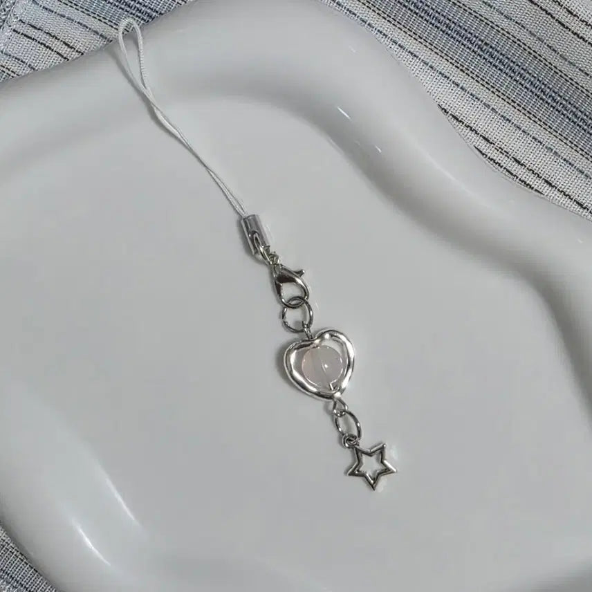 [BUNJANG] Simple Keychain (Moon, Star, Heart) / 심플 키링 (달, 별, 하트)