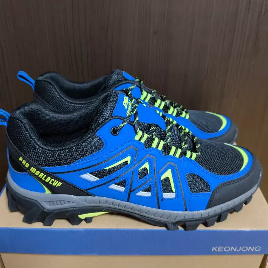 [BUNJANG] Pro-Worldcup PWX Mega Walker Trekking Shoes 270 (New) / (새상품)270 트레킹화 발등 메쉬 통기성 등산화 운동화 프로월드컵