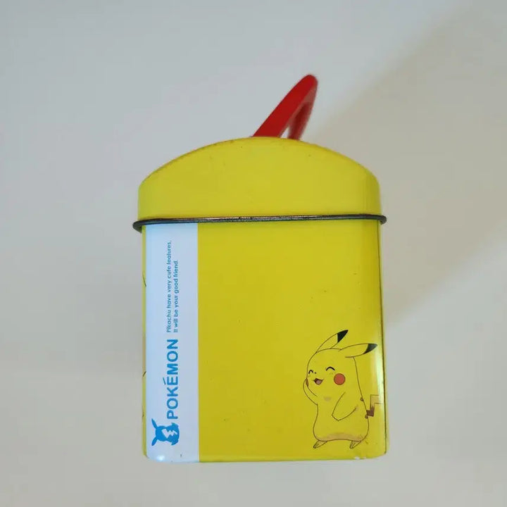 [BUNJANG] Pokemon Pikachu Tin Case Storage / 포켓몬스터 피카츄 철제 틴 케이스 보관함