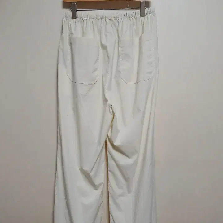 [BUNJANG] HANE Summer Wide Pants Cream M / 무신사 HANE 하네 여름 와이드 팬츠 M 새상품