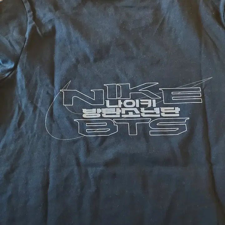 [BUNJANG] Nike BTS Collaboration Black T-Shirt XL / nike BTSㅡ XL 콜라보 반팔티 블랙 여성용