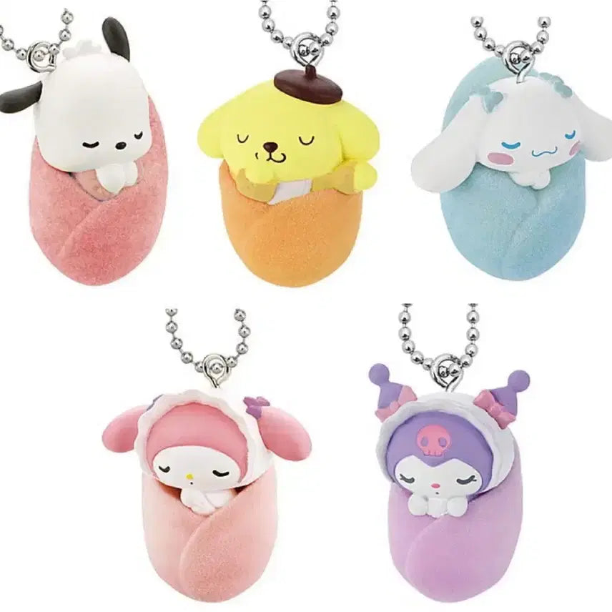 [BUNJANG] Sanrio Okurumi Baby Mascot Mix Set / 산리오 오쿠루미 베이비 마스코트 믹스 세트