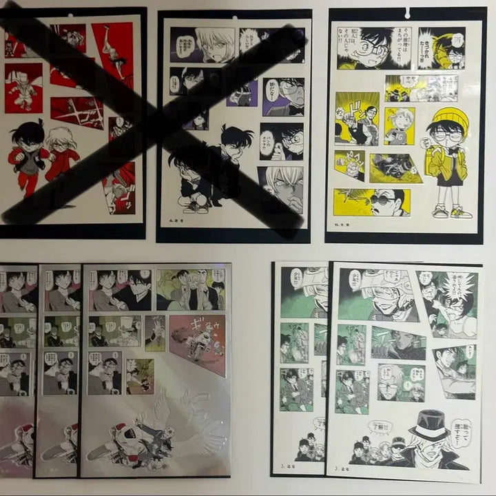 [BUNJANG] Detective Conan Sticker Set (Series 1/4/5) / 명탐정코난 씰 스티커 쿠지 1/4/5탄 교환/판매합니다