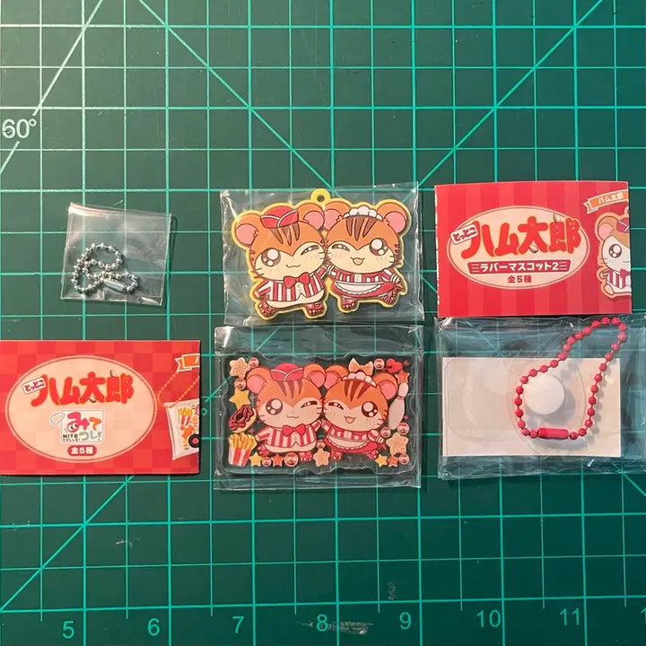 [BUNJANG] Bung Bung Hamster Mitakore Rubber Mascot Gacha Set / 방가방가햄토리 랑순이 랑돌이 토라하무 미테코레 러버마스코트 가챠