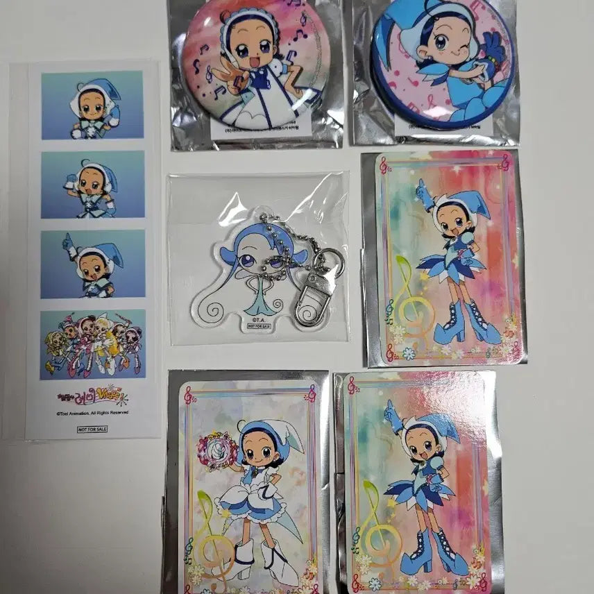 [BUNJANG] Magical DoReMi V Square Pop-up Cafe Love Set / 꼬마마법사레미 브이스퀘어 팝업 카페 MD 굿즈 사랑이 세트