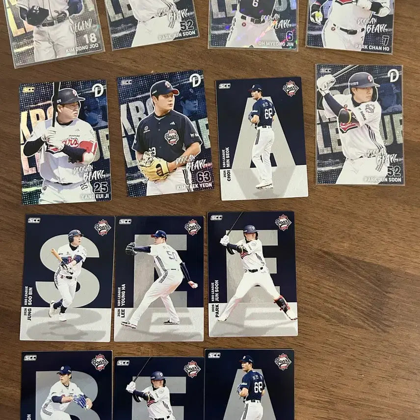[BUNJANG] 2026 KBO Doosan Bears Card Set / 2026 kbo 카드 두산 베어스 세트 팝니다.