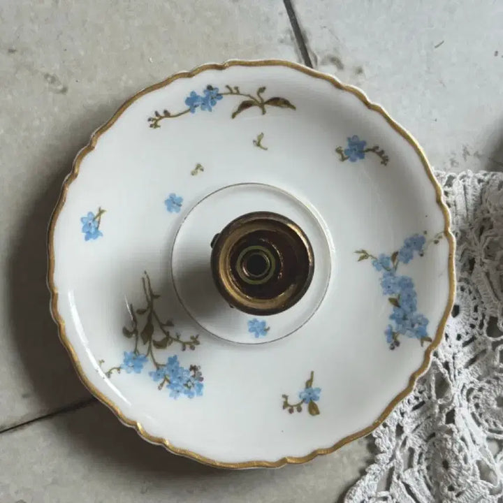 [BUNJANG] Vintage French Haviland Limoges Porcelain Candle Holder / 빈티지) 프랑스 하빌랜드 리모주 캔들 홀더