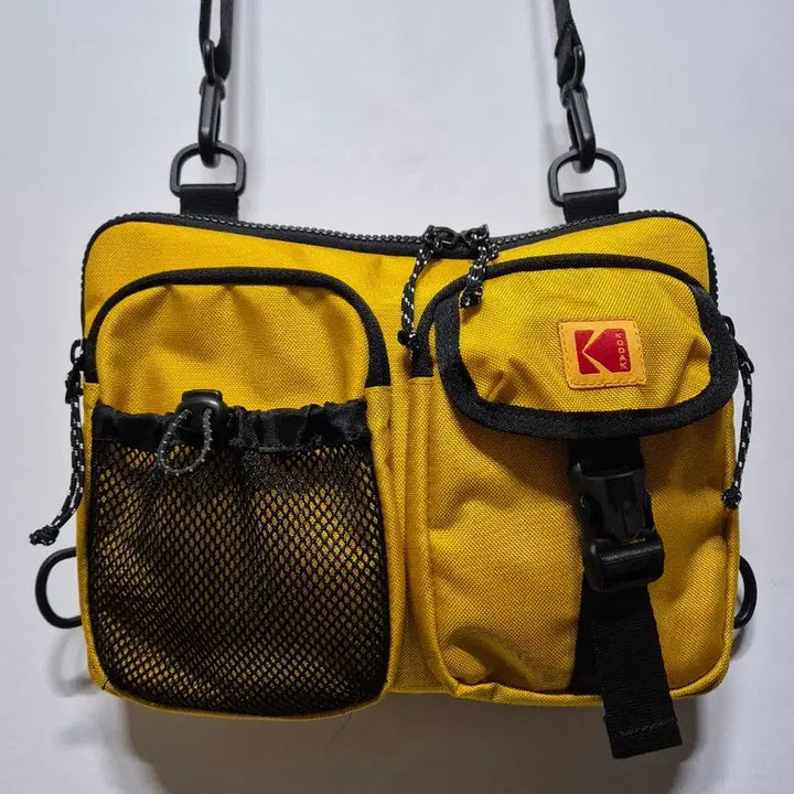 [BUNJANG] Kodak Yellow Crossbody Bag / 코닥 옐로우 크로스백