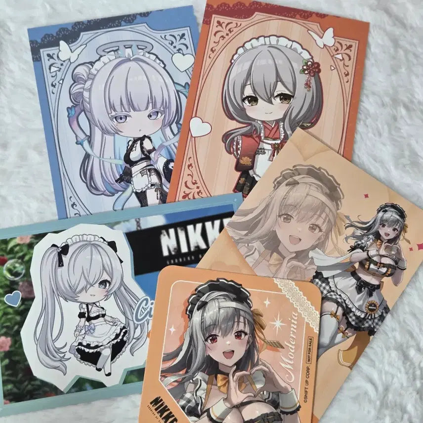 [BUNJANG] NİKE &amp; Gallery Postcard + Coaster Bundle Set / 니케 and Gallery 엽서+코스터 일괄 판매