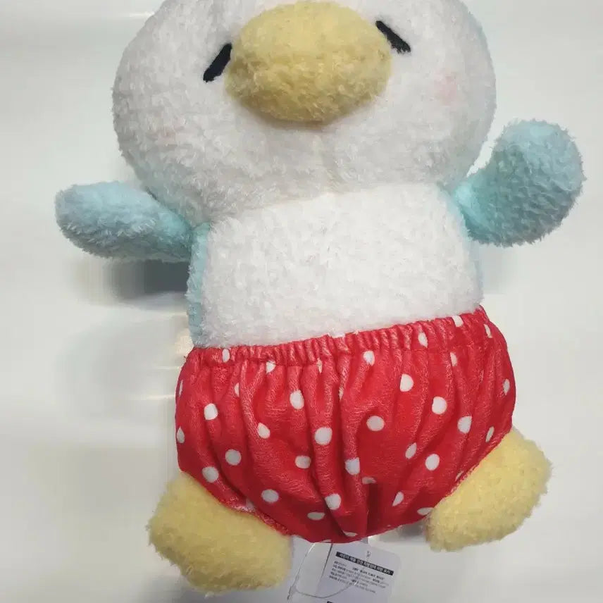 [BUNJANG] Blue Penguin Medium Plush (30cm) / 펭귄 하늘색 중형 인형