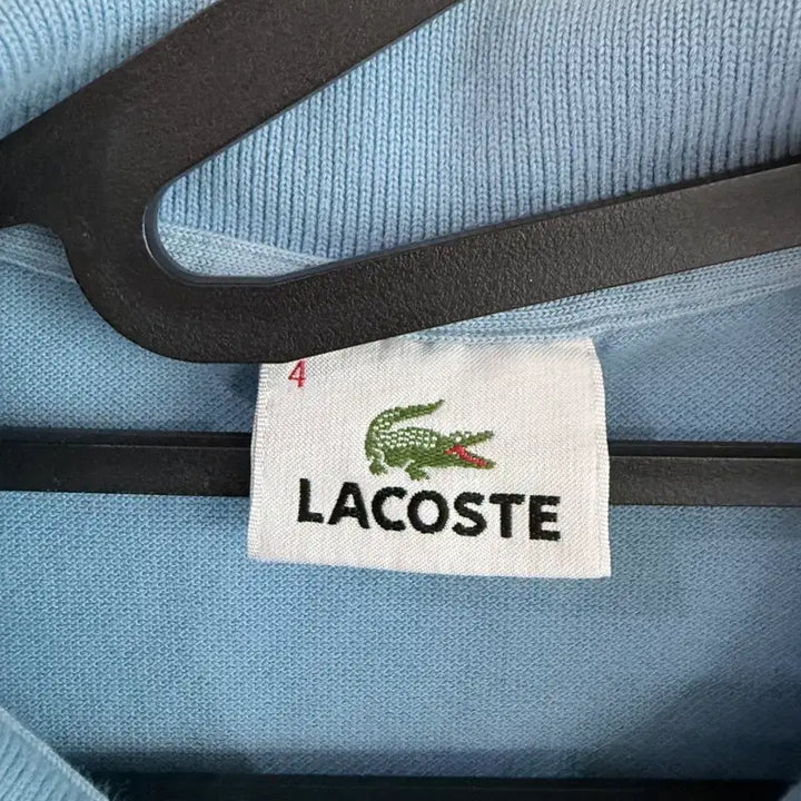 [BUNJANG] Lacoste Blue Polo T-shirt / 라코스테 카라티셔츠 블루 100