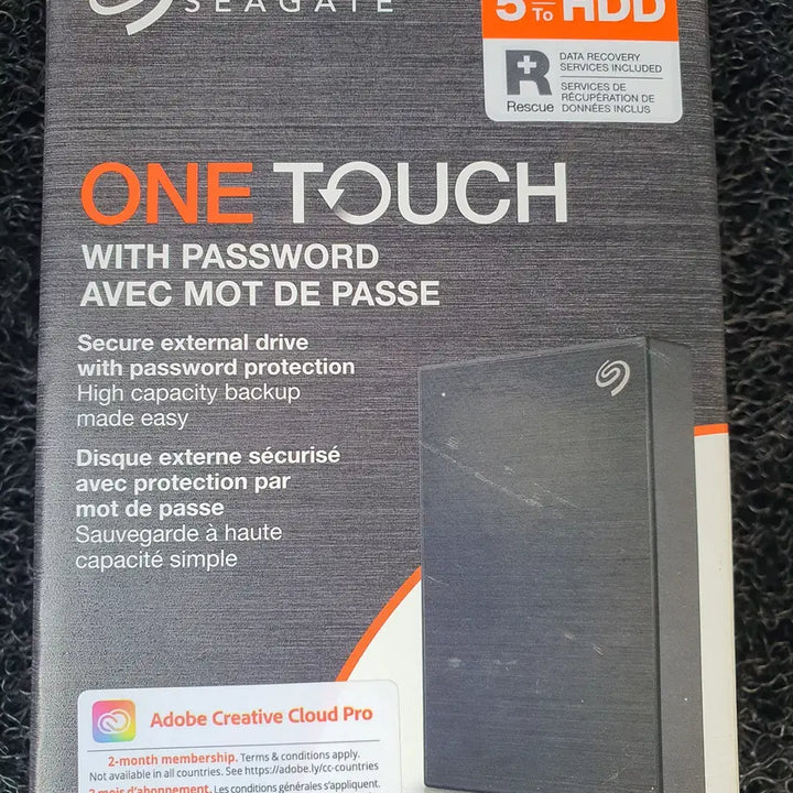 [BUNJANG] Seagate One Touch External Hard Drive 5TB / 씨게이트 One Touch 외장하드  5TB