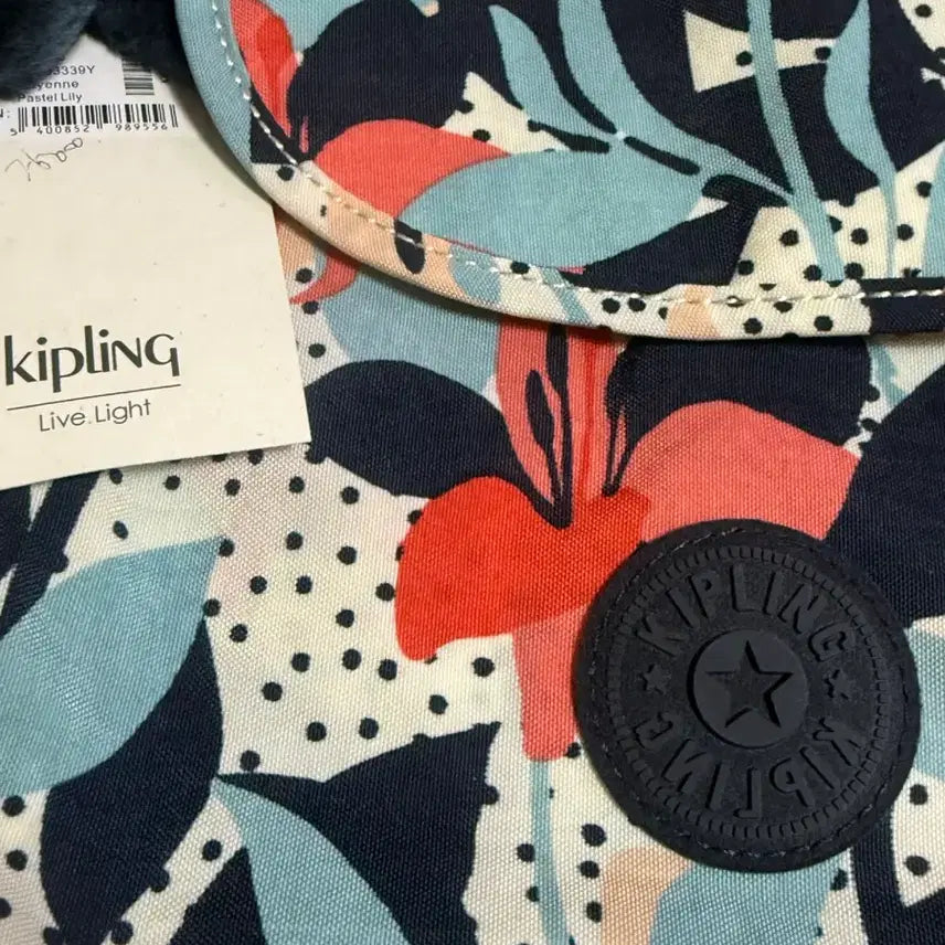 [BUNJANG] Kipling Floral Pattern Backpack / 키플링 백팩 여성용 가방 등산가방 여성백팩
