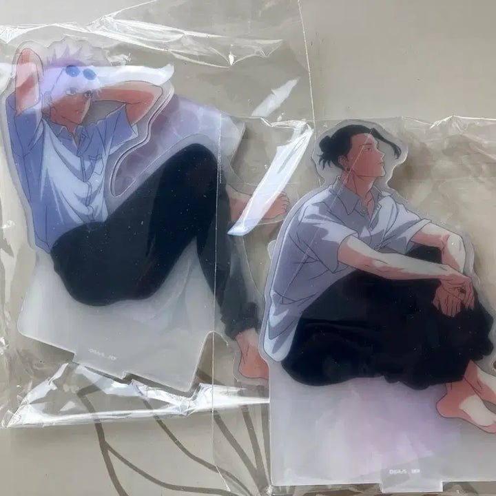 [BUNJANG] Jujutsu Kaisen Gojo &amp; Geto Double Acrylic Stand Bundle (Sealed) / 주술회전 고죠, 게토 아크릴스탠드 일괄