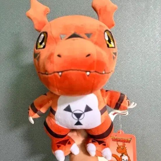 [BUNJANG] Digimon Tamers Guilmon Medium Plush / 디지몬테이머즈 길몬 중형 인형