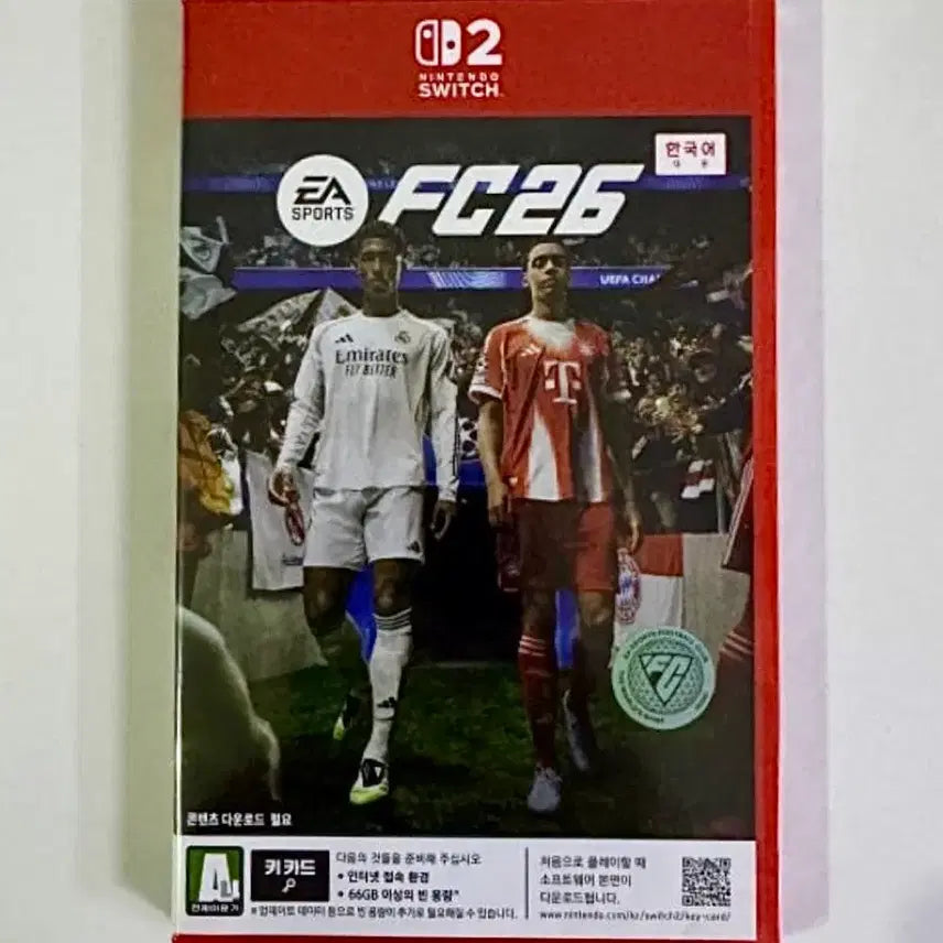 [BUNJANG] Nintendo Switch 2 FC26 / (무료배송)닌텐도 스위치2 fc26