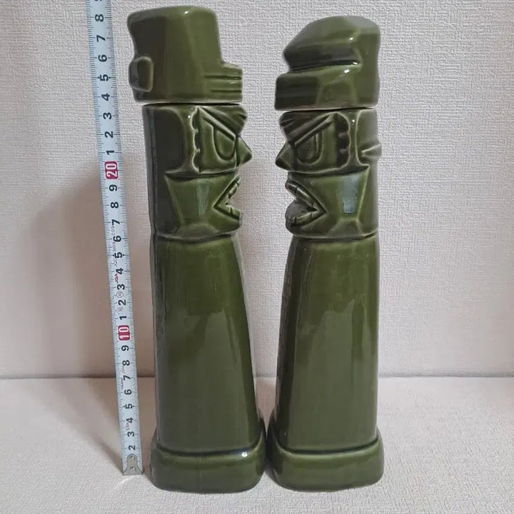 [BUNJANG] Bohae Brewery Maechwi Jangseung Liquor Bottle Retro Ceramic Collectible / 보해양조 [ 매취 장승 술병 ] 레트로 공병 요업개발 희귀수집품