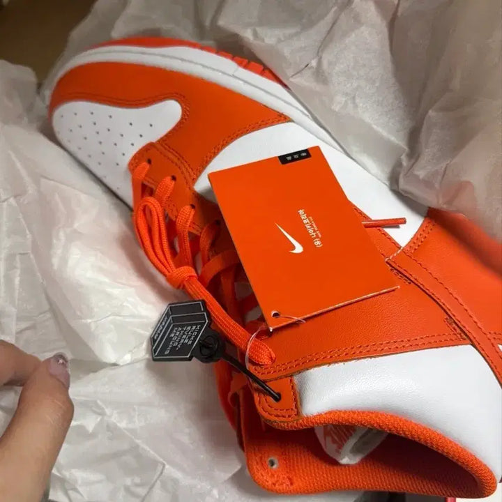 [BUNJANG] Nike Dunk High Retro Orange Blaze - 280mm / (새상품)나이키 덩크 하이 레트로 오렌지 블레이즈 280